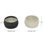 Cole And Grey Metal Apple Cinnamon / Creamy Vanilla Swirl Scented Textured 9Oz 2 Wick Decorative Candle With White Wax