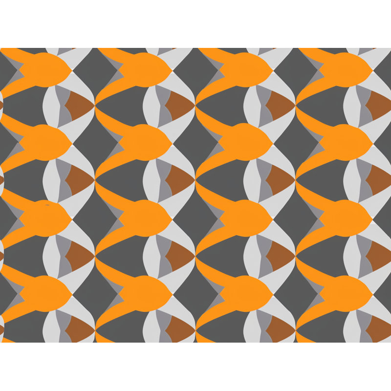 Tapis de bain géométrique abstrait pour salle de bain, L 21 po x L 34 po