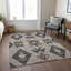 Tapis taupe Xhevrie intérieur / extérieur lavable à la machine-1037357948