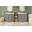 Meuble-lavabo autoportant de 72 po de style Shaker avec lavabos en céramique, tiroirs à fermeture en douceur et portes pour une élégance moderne-1351352066