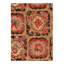 Floral Area Rug in Red
