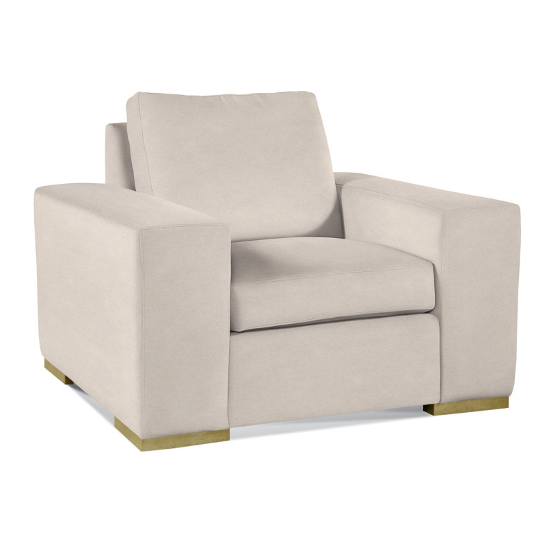 Memphis Armchair, Black, Elite Dove Linen