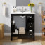 Meuble-lavabo moderne de 30 po avec lavabo en céramique, 3 tiroirs, meuble de rangement moderne en bois massif, idéal pour la maison-1624033613