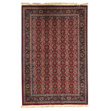 Wool Oriental Area Rug in Navy