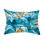 Zentangle Floral Outdoor Reversible Throw Pillow