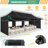 10x30 Pop Up Canopy Tent with Awning & Sidewalls-105240170