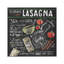 Lasagna Recipe - Print on Canvas-1884800121-1884800122