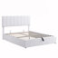 Grand lit plateforme tapissier-2107641178