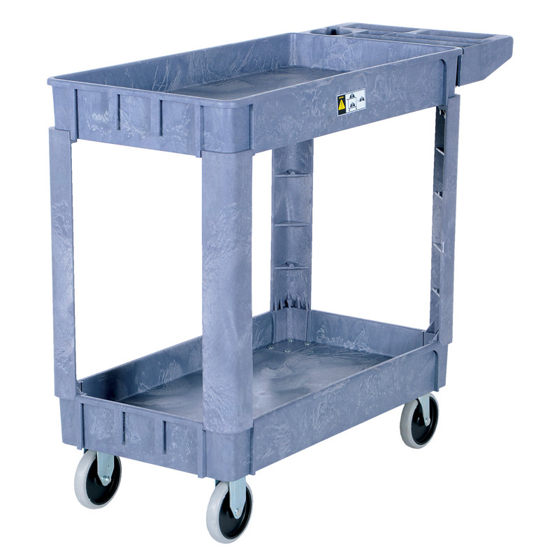 Chariot utilitaire 2 tablettes