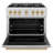 ZLINE Autograph Edition 36 in. 5.2 cu. ft. Classic Gas Range with 6 Burner Cooktop and Convection Gas Oven in Satin Stainless Steel and Accents-105283479