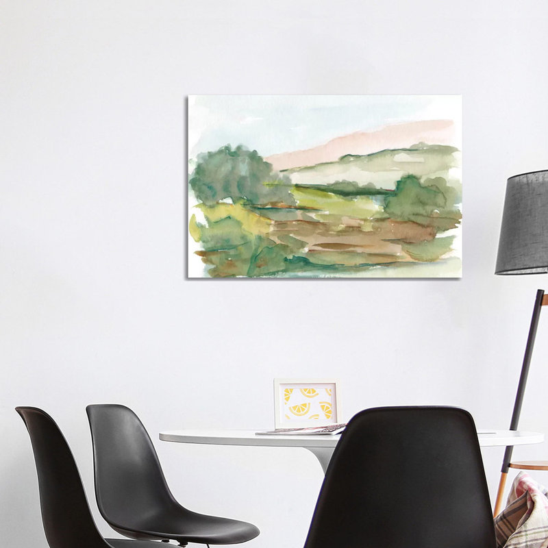 Impressionist Watercolor IV 1 Piece Wrapped Canvas Wall Art, 101.6 cm H x 66.04 cm W x 3.175 cm D