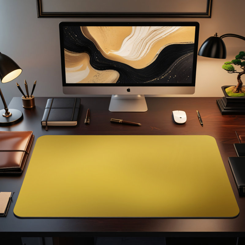 Polyester Desk Pad, 31.5x15.5
