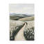 Plaque murale Hyacinth Meadow Path, design par Petal Prints Design-1641726750