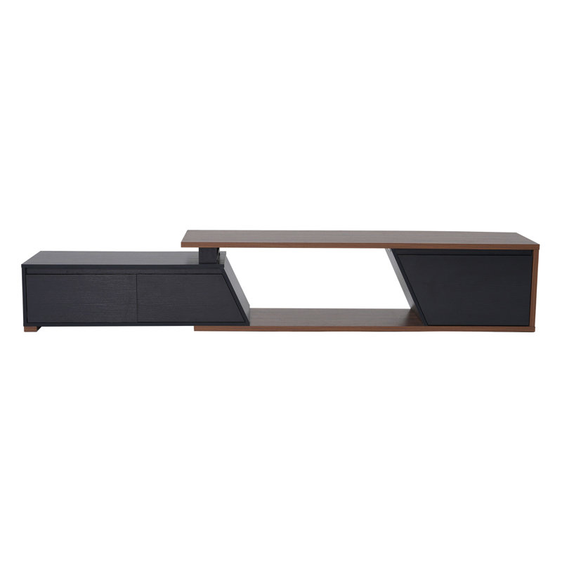 Meuble télé polyvalent et extensible avec lumières DEL