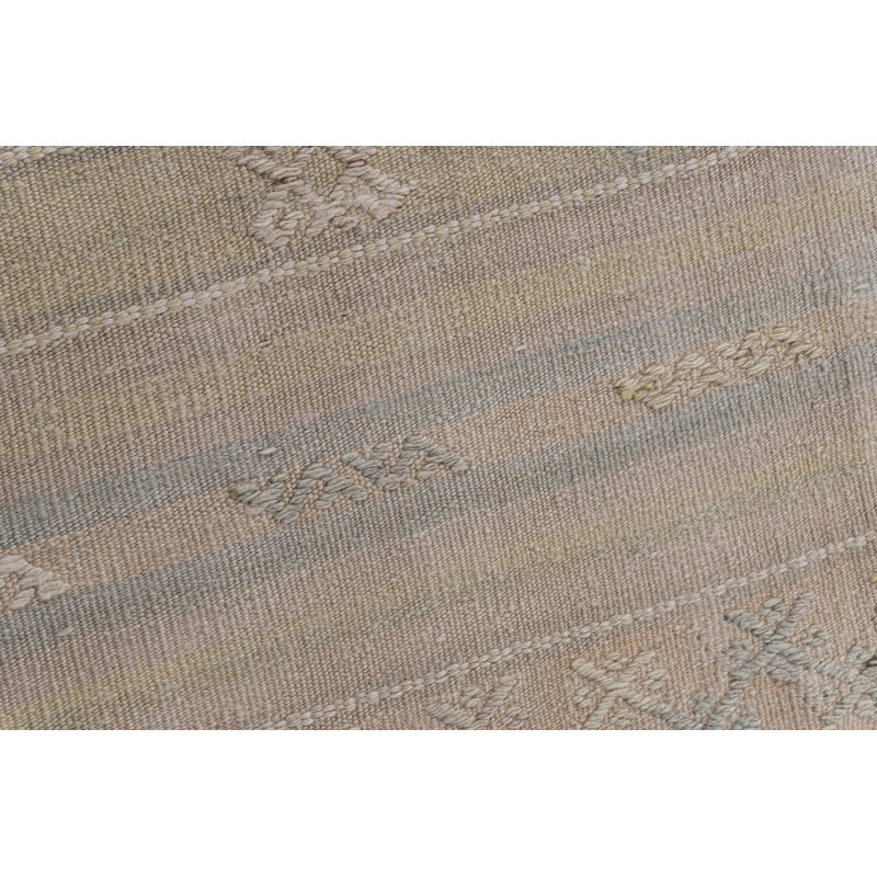 One-of-a-Kind 5'1 X 10'11 Flatweave Area Rug
