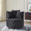 Chaise pivotante en velours-1282290955