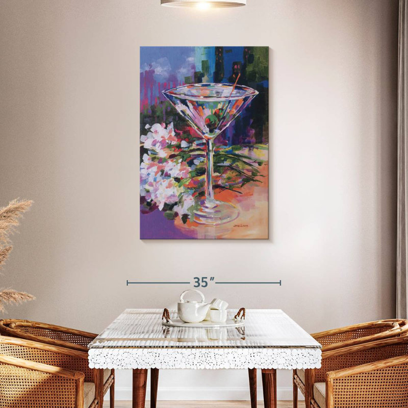 Yarlin N.Y. Martini, 45" H x 30" W