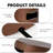 Brown Round Propane Tank Cover Table – 20 lb Outdoor Concrete Hideaway with Side Handle for Patio or Deck-867540403