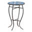 Table de bout d'extérieur en métal