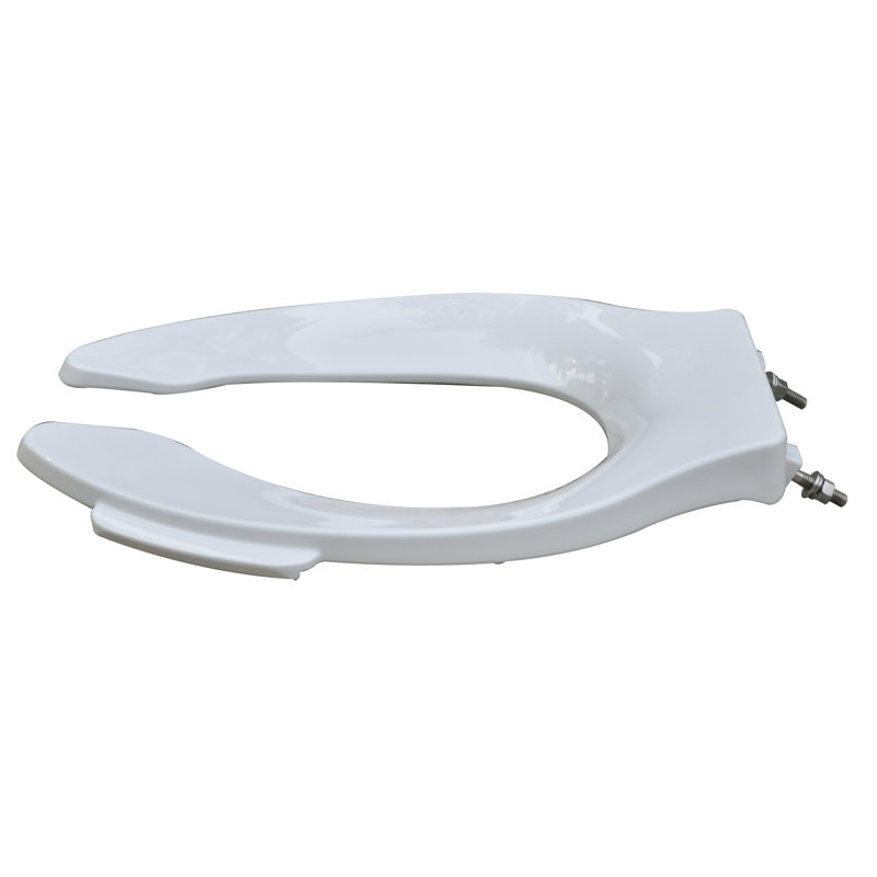 Siège de toilette allongé en plastique