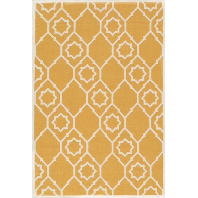 Tapis doré Kilim