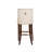 Alejoa Upholstered Nailhead Trim Bar Stool-1486530946