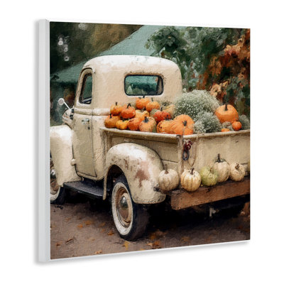 Camion citrouille et gourde par Riley B