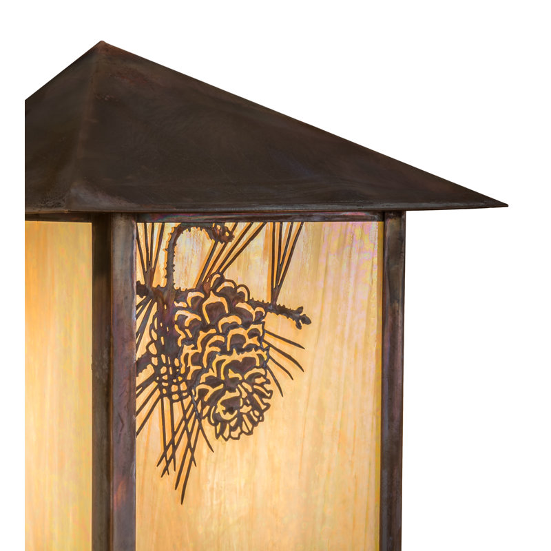 Seneca Winter Pine Outdoor Wall Lantern
