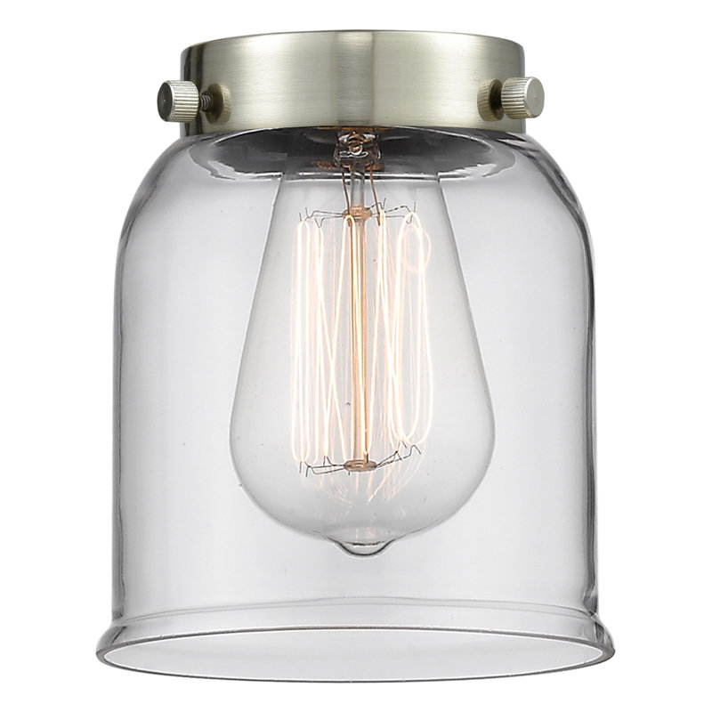 Franklin Restoration - Amberlynn - Mini-luminaire suspendu à 1 lumière - Interrupteur marche / arrêt - Ampoule DEL, Clair