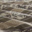 Ensemble de literie à chevrons luxueux en polyester de style sud-ouest pour la maison
