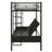 Multi-Functional Metal Bunk Bed: Twin Over Full Design