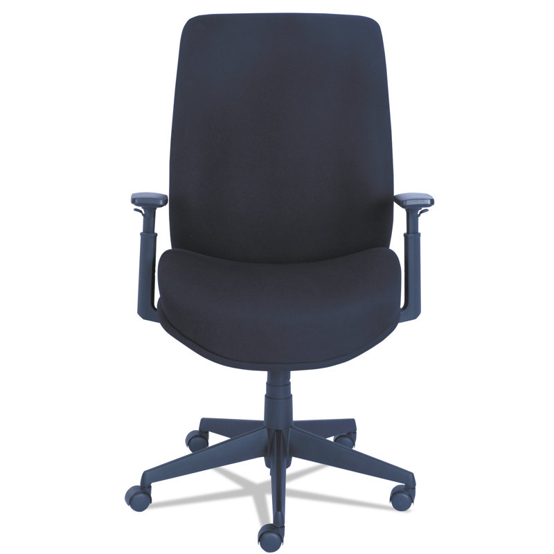 Black Adjustable Mesh Mid-Back Swivel Task Chair