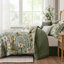 Ensemble d'édredon floral 7 pièces Vin-132793795-132793797