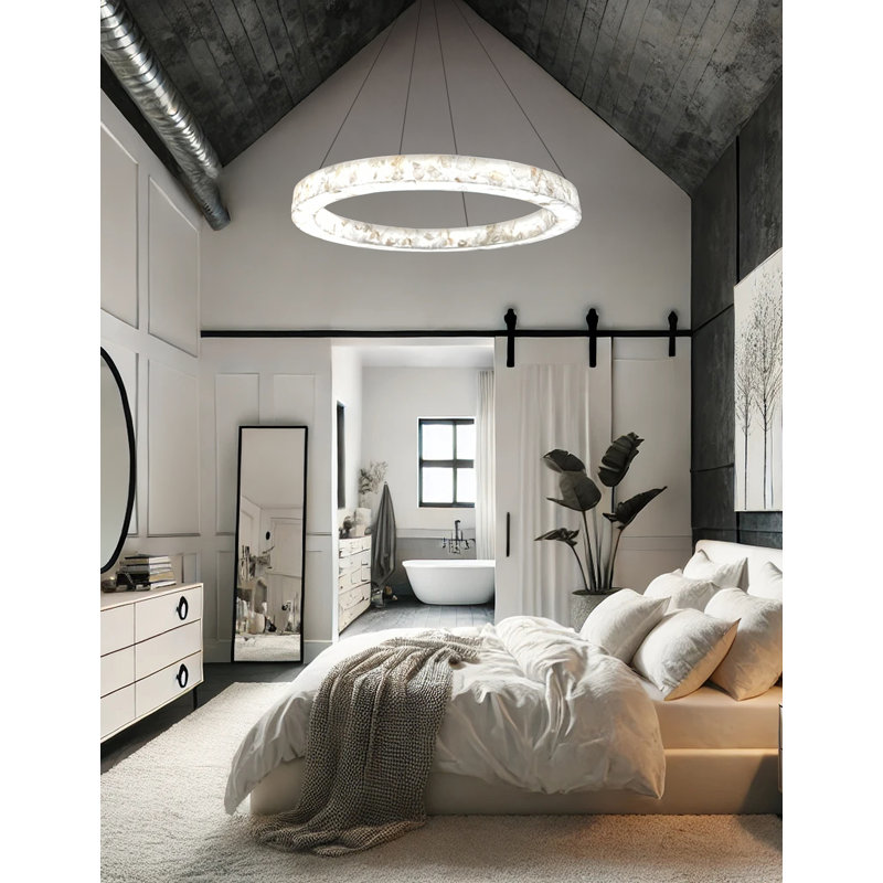Luminaire suspendu LumenAria - Medley, H 35,50 po x l 42 po x P 42 po