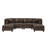 Angelamaria Faux Leather L-Shaped Sectional-672938798