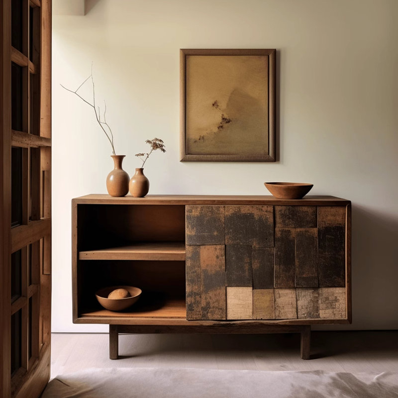 Solid Wood ideboard.