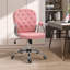 Chaise de bureau en polyuréthane, chaise de bureau capitonnée avec accoudoirs rembourrés-134383936