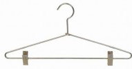 Cintre en métal avec pinces pour jupe / pantalons, 25