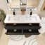 Ensemble de meuble-lavabo double 60 po avec surface solide 60 po-433716124-433716113