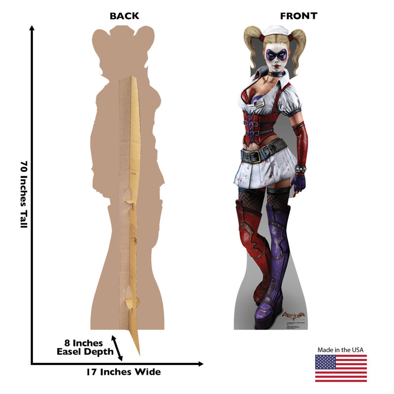 70'' Superheroes & Villains Cardboard Standup