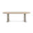 Arched Sandstone Extendable Dining Table