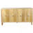 Storage Cabinet, Carved Scatter Pattern Dining Sideboard, Large Buffet with Adjustable Shelves-469932702