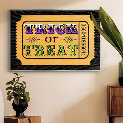 " Trick Or Treat Ticket "