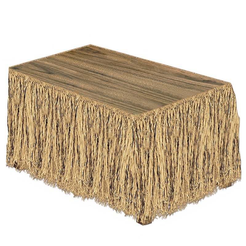 Raffia Table Skirting