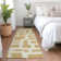 Premium Machine Washable Prisco Gold Rug