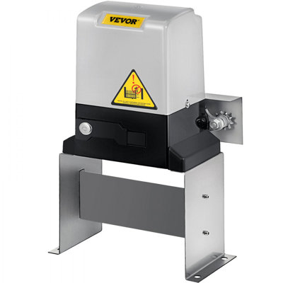 Automatic Sliding Gate Opener 1400LBS with 2 Remote Controls, Gate Operator Hardware Kit for Security, Move Speed 40ft Per Min, Electric Rolling Driveway Slide Gate Motor