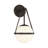 Ayyan 1-Light Wall Sconce in Black-70337220