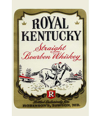 " Royal Kentucky Straight Bourbon Whiskey "