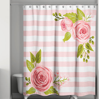 Rideau de douche simple Bartram