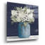 «White Flowers I» par Cindy Jacobs, art mural en verre acrylique-517188012
